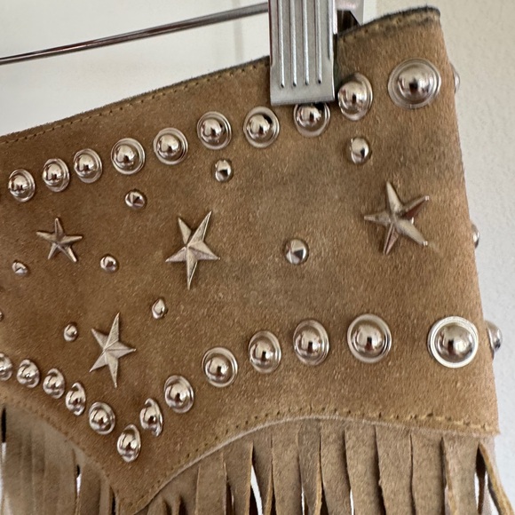 Paris Texas Tan Fringe Maxi Belt by Free People - Picture 10 of 17